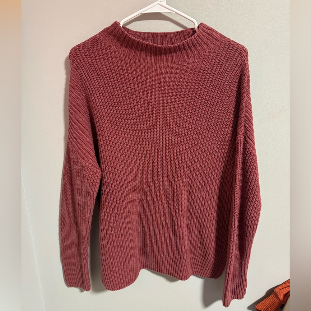 Max Studio Red/Pink Sweater
